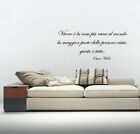 wall stickers frase adesivo murale vita amore aforisma a0745