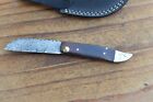 damascus real hand made beautiful folding knife From The Eagle Collection A1185