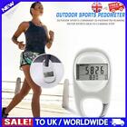 New 3D Pedometer with Carabiner Walking Distance Calorie Counter Simple for Walk