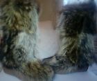 Doposci STIVALI inverno neve montagna pelliccia Marmotta Eskimesi fur snow boots