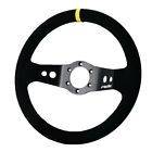 Volante sportivo a calice camoscio nero 320mm Simoni Racing Rally