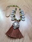 Collana fatta a mano - Handmade Necklace - Boho - Sacred Heart