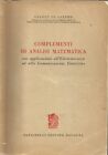 DE CASTRO - Complementi di Analisi Matematica.