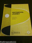 ORIGINAL SHEET MUSIC - SENTIMENTAL JOURNEY