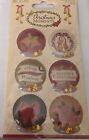 CHRISTMAS MOMENTS  EMBELLISHMENT TOPPERS FOR CARDS AND CRAFT