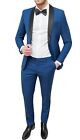 Abito uomo Sartoriale in raso slim fit vestito smoking elegante cerimonia