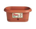 Fioriera Pierina Terracotta Cm 30 Marrone Stefanplast