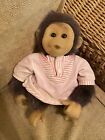 Hosung Little Monkey Lost Soft Plush Toy In Pink Pyjamas