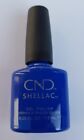 CND Shellac smalto semipermanente - color coat - Blue Eyeshadow 7.3 ml - usato
