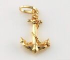 9ct Gold Anchor Pendant - Charm