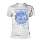 Led Zeppelin  Tour 75  Blue Wash T shirt - NEW