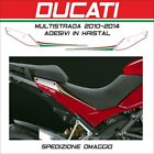 Ducati Multistrada 1200 2010-14 adesivi  grafica laterali sella