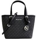 Michael Kors Damen Tasche Umhängetasche Jet Set Travel XS Tote Schwarz neu