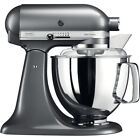 Kitchen Aid 5KSM175PSEMS Impastatrice Planetaria con Testa Reclinabile ARTISAN