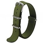 CINTURINO OROLOGIO NATO 20MM VERDE OLIVA PREMIUM QUALITY MILITARY GREEN G10 MIL