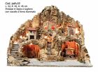 PRESEPE PRESEPIO ARTIGIANALE RUSCELLO  con  FORNO MOD. PAFU10