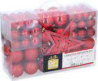 Palline Di Natale Rosse - 101 Palle Di Natale - Decorazioni Albero Di Natale Pla