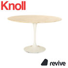 Knoll International Saarinen Tulip Stein Esstisch Marmor Weiß