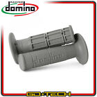 MANOPOLE DOMINO MOTO CROSS ENDURO Grigie MOTARD PIT BIKE OFF ROAD UNIVERSALI