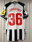 Sean Longstaff AC Milan v Newcastle United Champions League Match Issue Shirt