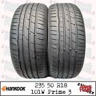 235 50 R 18 x2 Hankook 97V Part Worn Used Tyres 23550R18 x2  4.5-5.2mm