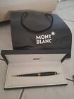 Nuova penna montblanc roller con rifiniture oro