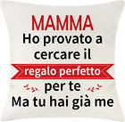 Mama Federe Cuscini Divano 45X45 Divertenti Regalo Mamma Compleanno Regalo per M