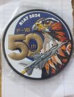 Patch F16 50th Anniversary RIAT 2024 Originale