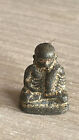 Antico piccolo Buddha Thay  in bronzo, miniatura