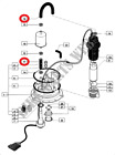 MV Agusta tubi benzina pompa carburante 8E0087431