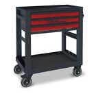 Carrello Beta RSC51-R colore rosso 3 cassetti portautensili 1 ripiano 400kg