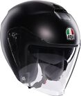 Casco AGV IRIDES Mono Matt Black Moto Jet Nero Tg L 59 60 E2206