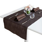 Tovaglie Tavola Runner TNT Salento Marrone 40x120 cm 50 pz Ristorante Pizzeria