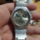 Swatch Silver Drizzle YCS4028AG Irony Chrono 41mm Aluminium