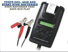 Start/Stop Battery tester with Printer Digital Gel AGM GYS BT2010 Drop