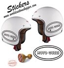 2 ADESIVI STICKERS MOTO GUZZI CASCO MOTO CUSTOM BANDIT