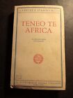 Teneo Te Africa Gabriele D Annunzio 1942