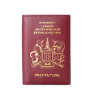 Burberry Vite Red100 % Pelle Passaporto Cover