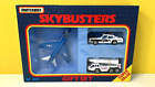 MATCHBOX SKYBUSTERS GIFT SET SB-809 US JET,  NASA TRUCK, POLICE CAR. MIMB SEALED