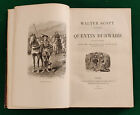 WALTER SCOTT ILLUSTRE  QUENTIN DURWARD - FIRMIN DIDOT PARIS 1881