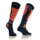 CALZA ENDURO CROSS SOCKS MX IMPACT ACERBIS SIZE XXL  BLU  ORANGE