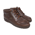 Mephisto UK 6.5 Brown Gore-Tex Shoes Men s Leather Ankle Waterproof Air-Jet