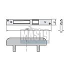 CONTROPIASTRA CISA 06463.07 REGOLABILE