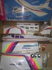 Graupner Trainer 60 aeromodello radiocomandato a scoppio, no Futaba,OS Max,Hitec