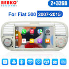 per FIAT 500 2007-2015 Autoradio Stereo Android 13 GPS NAVI Bluetooth Carplay FM
