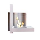 BIOCAMINO mod Loft L65 x H75 x P23 Bianco  camino casa caminetto arredo