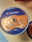Verbatim DVD-R Matt Silver 4.7 GB 50 pack NUOVO, SIGILLATO