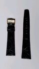 Cinturino Gucci 21mm genuine leather nero nuovo con Fibbia