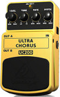 UC200 ULTRA CHORUS PEDALE EFFETTO STEREO CALDO RICCO per CHITARRA BASSO TASTIERA