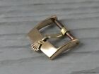 FIBBIA ROLEX 14 mm ORO 750 - 18 KT VINTAGE  BUCKLE ROLEX  SOLID GOLD 750 VINTAGE